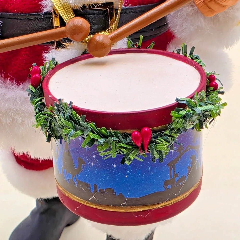 Department 56 Little Drummer Boy Possible Dreams Clothique Santa 4025514D in Box